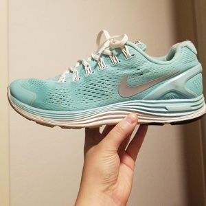 Nike womens marathon lunar glide tiffany blue